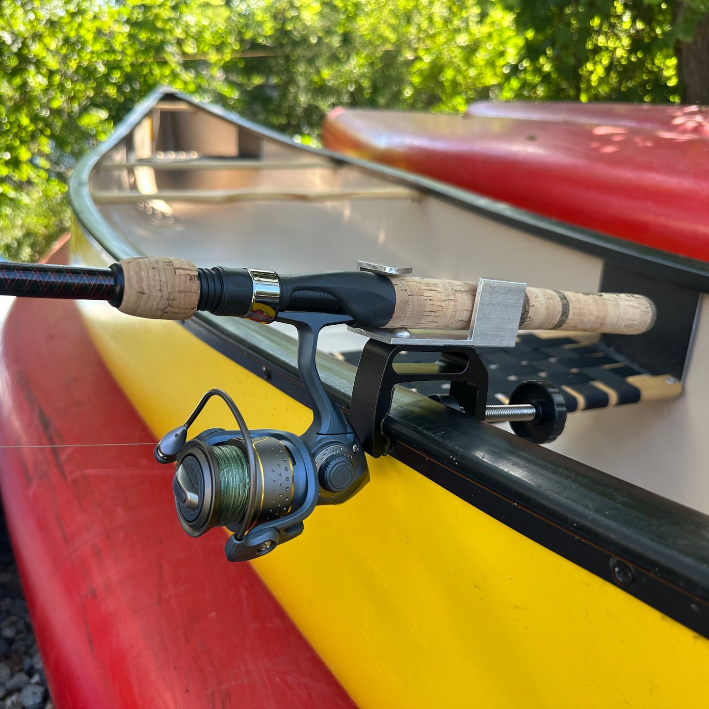 Canoe Fishing Rod Holder - Gunnel/Gunwale (Sides of the Canoe)