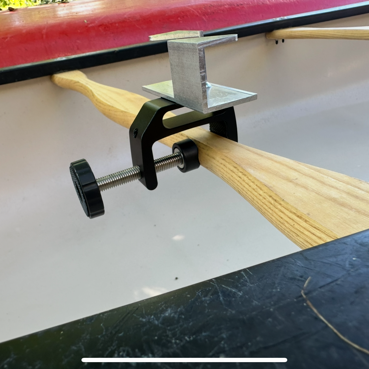 Canoe Fishing Rod Holder - Thwart (Crossbars of the Canoe)