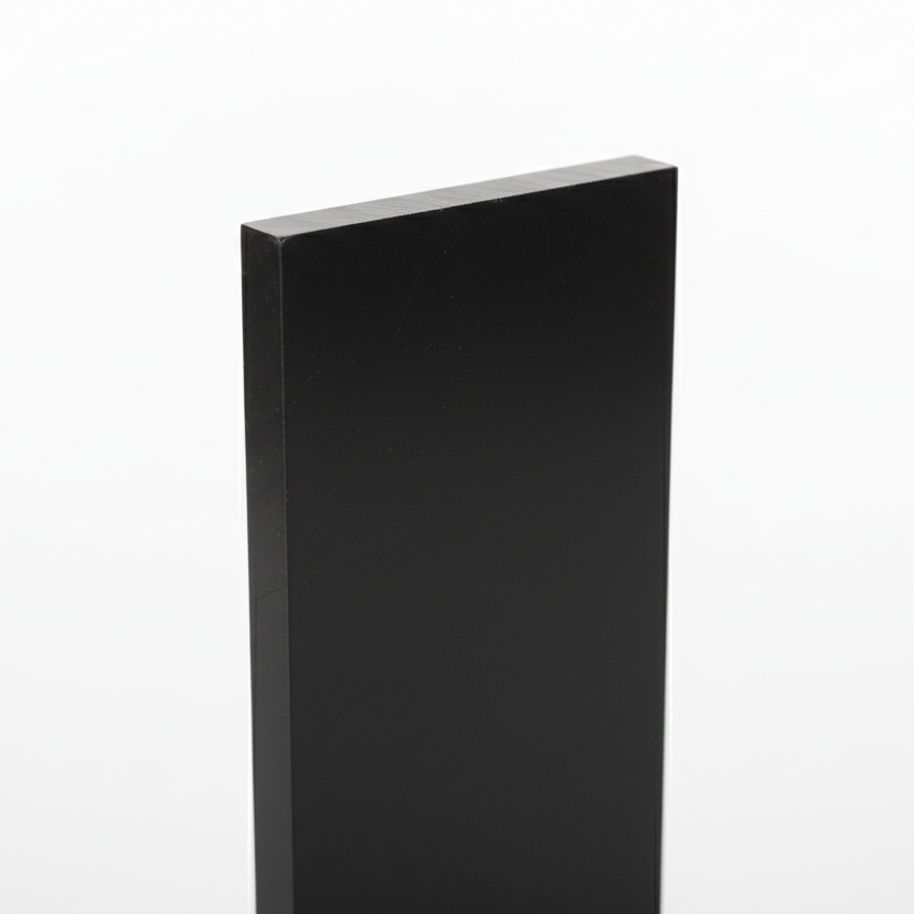 1/4" black plastic sheet