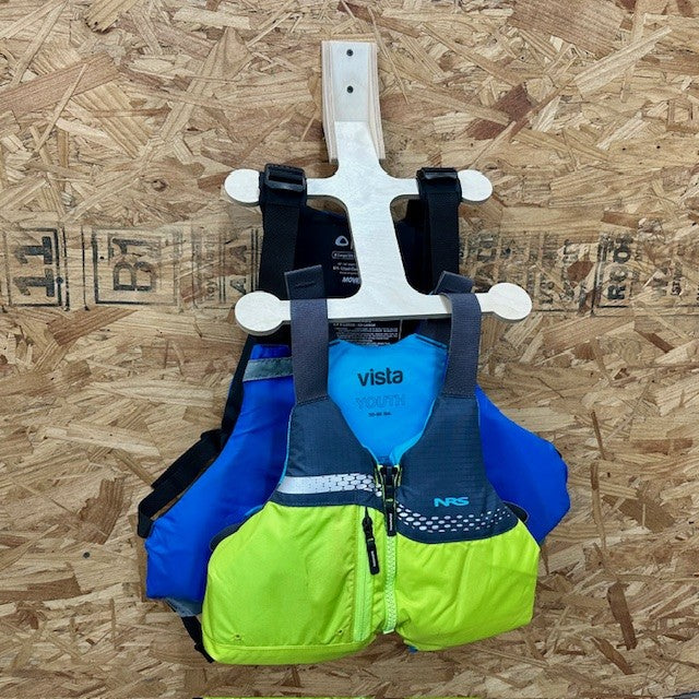 PFD Vest Holder - Baltic Birch Wood