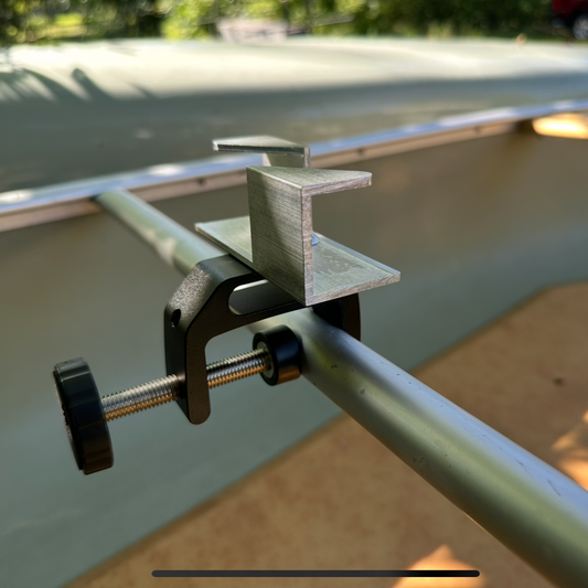 Canoe Fishing Rod Holder - Thwart (Crossbars of the Canoe)