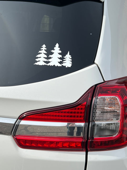 Family Forest Car Decal - A Burntside Designs Original