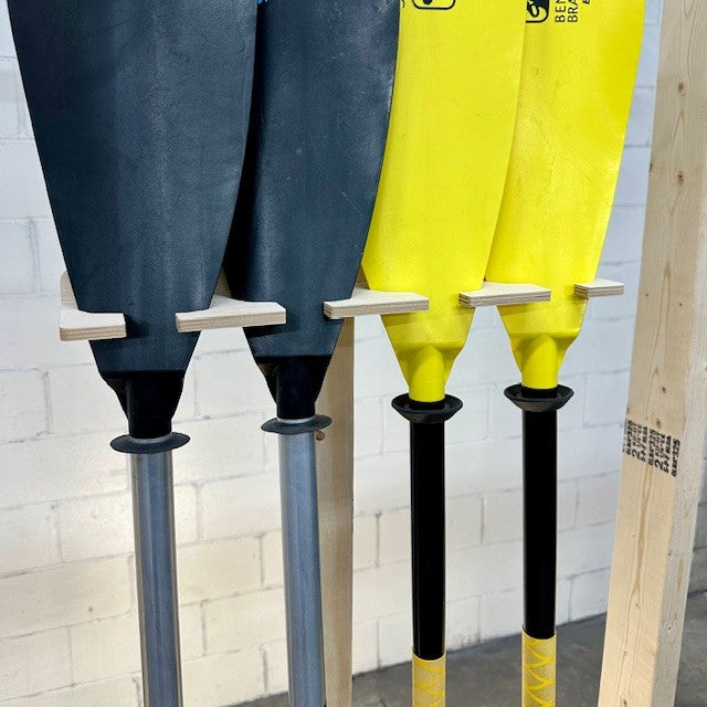 Paddle Holder for Canoe, Kayak, SUP, Paddleboard Paddles - Baltic Birch Wood