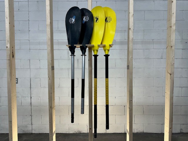 Paddle Holder for Canoe, Kayak, SUP, Paddleboard Paddles - Baltic Birch Wood