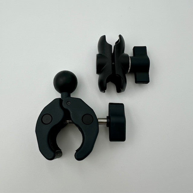 Ball Mount Fishing Rod Holder with Clamp and Arm